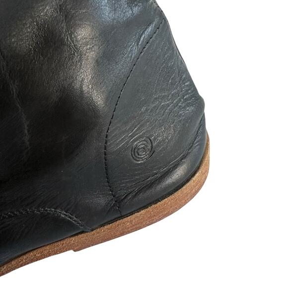 Marsèll Black Leather Lace-Up Ankle Boots Size 39 US 8 W / US 7 M Made in Italy - Picture 3 of 16